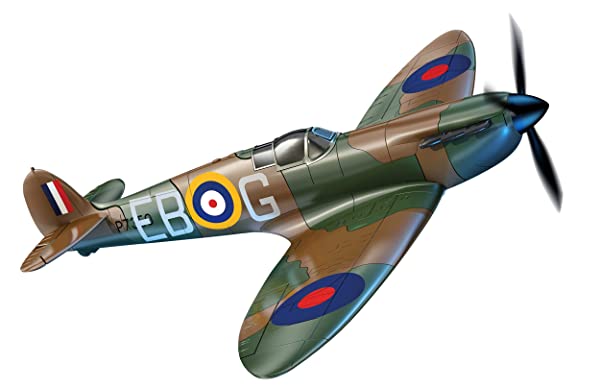 Airfix-Quickbuild-Supermarine-Spitfire-Snap-Together-Construction-Kit-Plastic-Model-Building-Kit-B00DUBH220-2