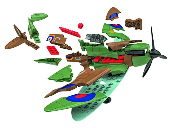 Airfix-Quickbuild-Supermarine-Spitfire-Snap-Together-Construction-Kit-Plastic-Model-Building-Kit-B00DUBH220-3