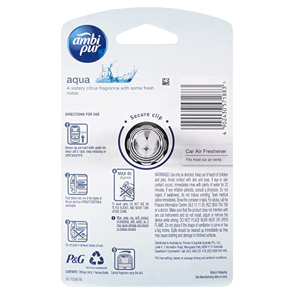 Ambi-Pur-Premium-Clip-Aqua-Car-Air-Freshener-75ml-B07P6WXTDD-2