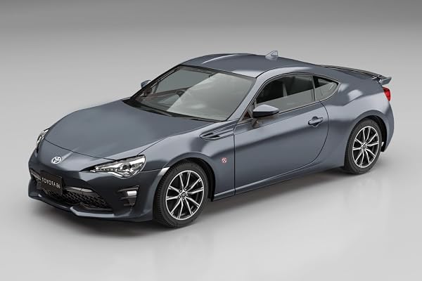 Aoshima-Toyota-86-Dark-Gray-Metallic-132-Scale-Model-Kit-B0D7V9D6NN-2