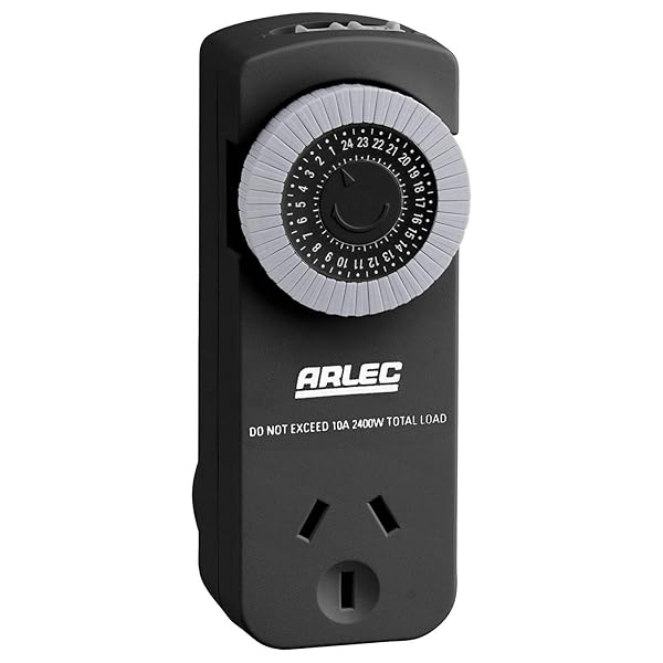 Arlec-24-Hour-Mechanical-Timer-2-Pack-48-OnOff-Settings-30-Minute-Intervals-Double-Pole-Switch-Christmas-Lights-Dec-B0DLVPZ4TR-2