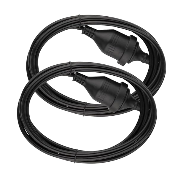 Arlec-3m-Black-Extension-Lead-2-Pack-240V-10A-2400W-PVC-Insulation-Twin-Pack-Electrical-Power-Cord-Christmas-Decorati-B0DLVR28SW