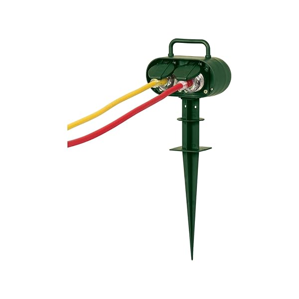 Arlec-Outdoor-2-Outlet-Powerboard-Garden-Stake-B0DLTM44KZ-3