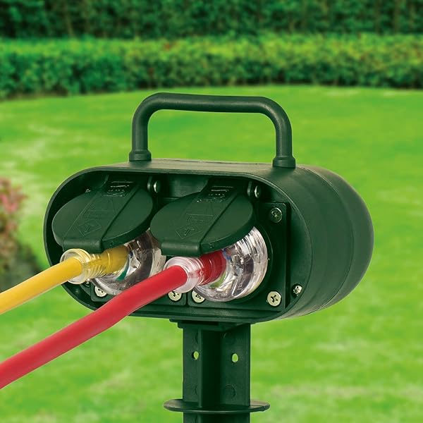 Arlec-Outdoor-2-Outlet-Powerboard-Garden-Stake-B0DLTM44KZ-4
