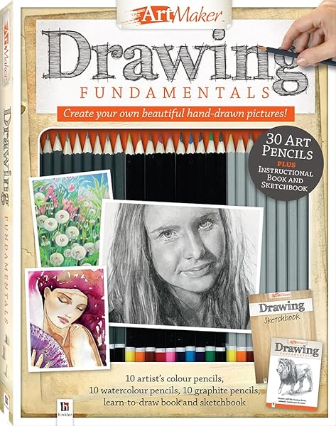 Art-Maker-Drawing-Fundamentals-Kit-30-Pencils-and-Instructional-Book-Sketchbook-to-help-create-beautiful-hand-drawn-p-B0DPT1W33W