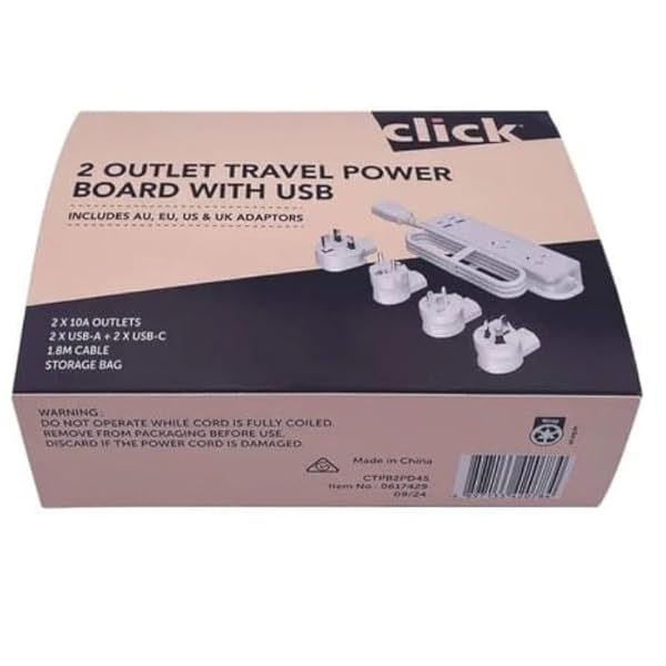 Australian-2-AU-Outlet-Travel-Power-Board-4-International-Adaptors-AU-EU-US-UK-PD45W-USB-C-Fast-Charging-2-USB-A-P-B0DT7YB318-2