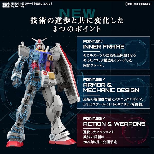 BANDAI-Hobby-RG-Gundam-1144-RX-78-2-Gundam-Ver20-B0CYFYPB77-6