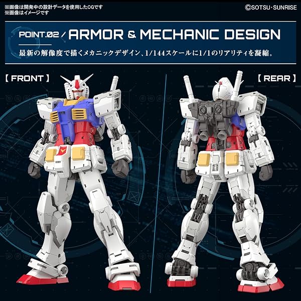 BANDAI-Hobby-RG-Gundam-1144-RX-78-2-Gundam-Ver20-B0CYFYPB77-8