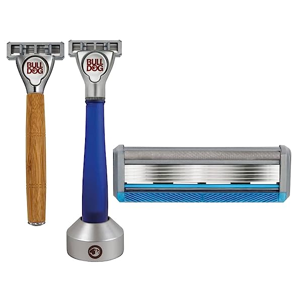 BULLDOG-Skincare-for-Men-Sensitive-Bamboo-Razor-Blades-for-Men-I-Reduce-Irritation-Recycled-Packaging-Lubricating-L-B084ZKL9DF-2