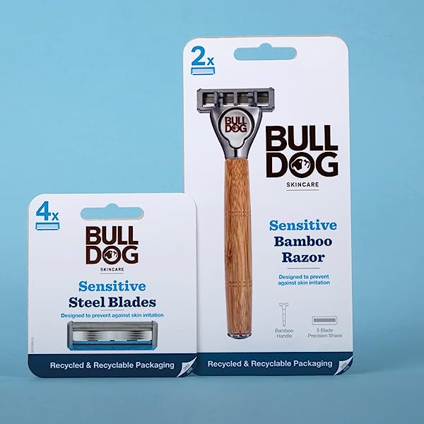 BULLDOG-Skincare-for-Men-Sensitive-Bamboo-Razor-Blades-for-Men-I-Reduce-Irritation-Recycled-Packaging-Lubricating-L-B084ZKL9DF-5