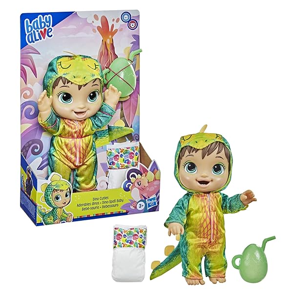 Baby-Alive-Dino-Cuties-Doll-Brown-Hair-Stegosaurus-Dinosaur-Theme-Doll-Accessories-Drinks-Wets-Nuturing-Dolls-B08MJ6RCJ7-2