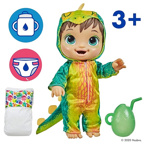 Baby-Alive-Dino-Cuties-Doll-Brown-Hair-Stegosaurus-Dinosaur-Theme-Doll-Accessories-Drinks-Wets-Nuturing-Dolls-B08MJ6RCJ7-4