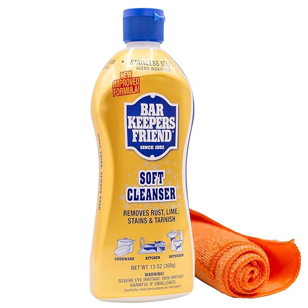 Bar-Keepers-Friend-13oz-Soft-Cleanser-Bundled-Microfiber-Towel-Stainless-Steel-Cleaner-for-Pots-and-Pans-Cooktops-Ha-B0CGY9XS2K