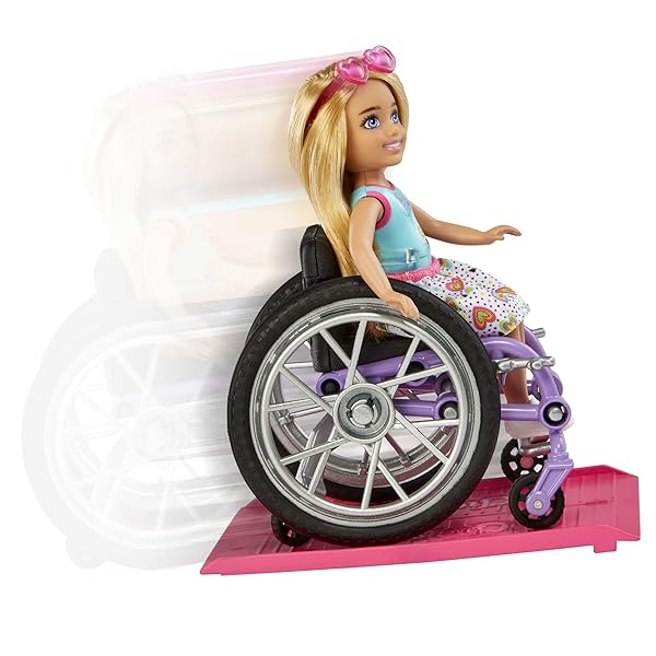 Barbie-Chelsea-Doll-Wheelchair-with-Moving-Wheels-Ramp-Sticker-Sheet-Accessories-Small-Doll-with-Blond-Hair-B09NLDFPVK-4