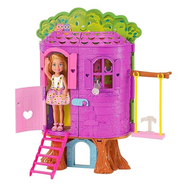 Barbie-Chelsea-Doll-and-Tree-House-Playset-with-Puppy-with-Furniture-Slide-and-More-Than-10-Accessories-for-Endless-C-B0BT1J5KGQ-3