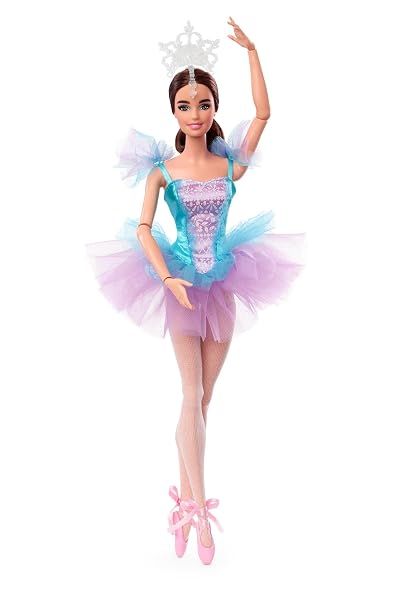 Barbie-Signature-Ballet-Wishes-Doll-Brunette-Approx-30-cm-Movable-with-Ballerina-Costume-Tutu-Lace-Shoes-and-Tiar-B0CTHP4B3F-2