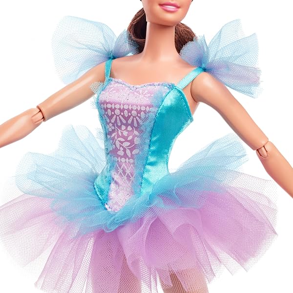 Barbie-Signature-Ballet-Wishes-Doll-Brunette-Approx-30-cm-Movable-with-Ballerina-Costume-Tutu-Lace-Shoes-and-Tiar-B0CTHP4B3F-4