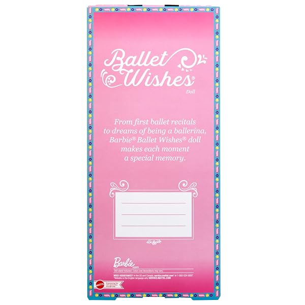 Barbie-Signature-Ballet-Wishes-Doll-Brunette-Approx-30-cm-Movable-with-Ballerina-Costume-Tutu-Lace-Shoes-and-Tiar-B0CTHP4B3F-6