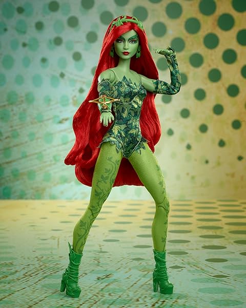 Barbie-Signature-Poison-Ivy-Collector-Doll-with-Posable-Body-Iconic-Outfit-Accessories-DC-Batman-85th-Anniversary-C-B0CMJY5LD5-2