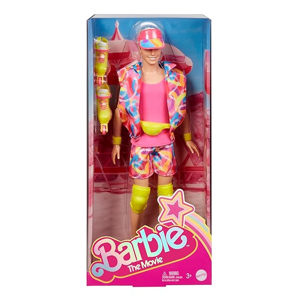 Barbie-The-Movie-Collectible-Ken-Doll-Wearing-Retro-Inspired-Inline-Skate-Outfit-and-Inline-Skates-B0BT18N4WJ-3