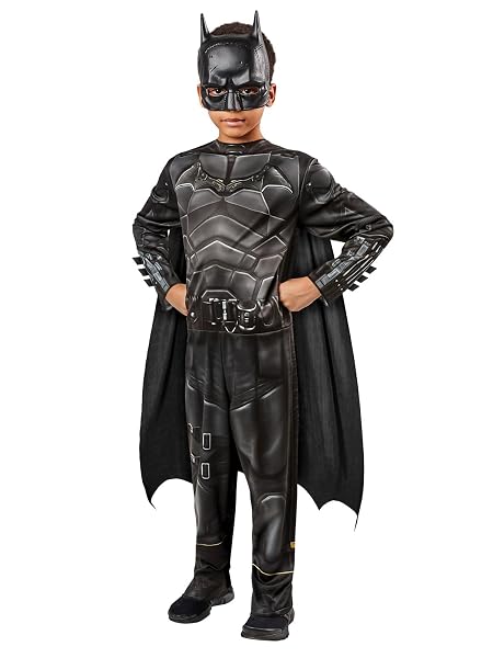 Batman-Classic-Costume-for-Kids-The-Batman-Large-9-10-Yrs-B0BLSLQGGR