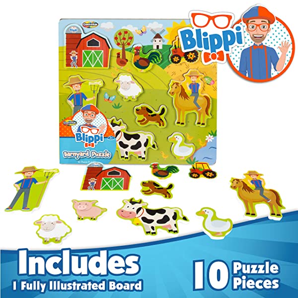 Blippi-Chunky-Wooden-Animal-Farm-Puzzles-by-Creative-Kids-Wooden-Montessori-Gift-Set-for-Toddlers-Boys-and-Girls-Age-B08QVKL84K-7