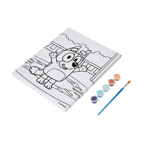 Bluey-Bingo-Canvas-Paint-Set-2-Pack-25-x-30cm-Canvases-4-Colouring-Sheets-10-Paint-Tubs-2-Brushes-B0D87GXJN7-5