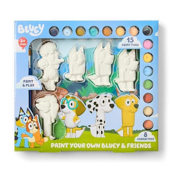 Bluey-Paint-Your-Own-Bluey-and-Friends-Set-8-Characters-15-Paint-Tubs-3-Years-B0DKD5TBFF