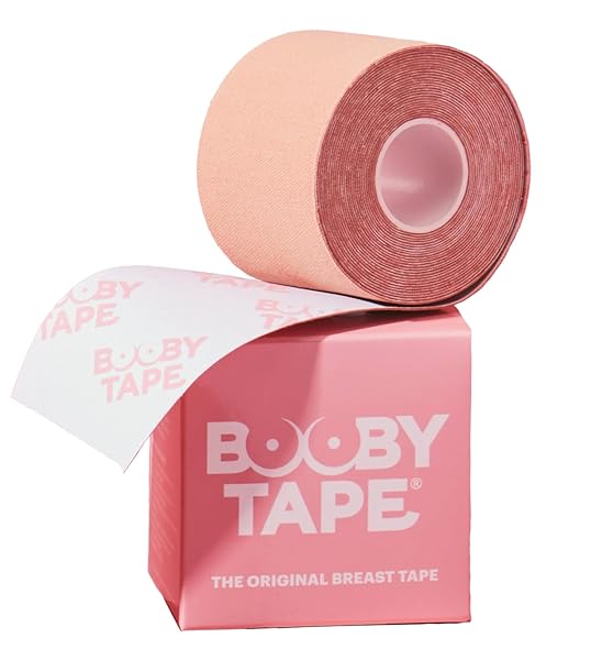 Booby-Tape-The-Original-Breast-Tape-for-Women-Latex-Free-and-Waterproof-Boob-Tape-Roll-Painless-Body-Tape-for-Breast-B07SVLJ5VL