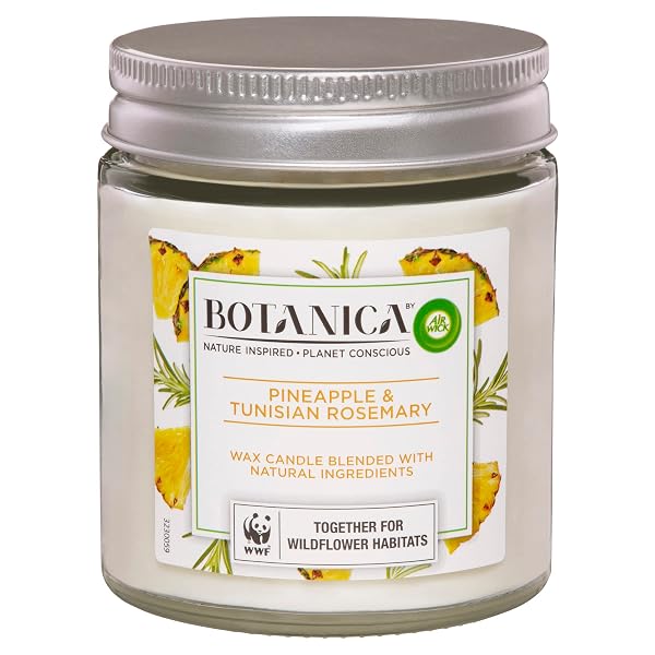 Botanica-by-Air-Wick-Pineapple-and-Tunisian-Rosemary-Candle-205g-B0C49PJFYT