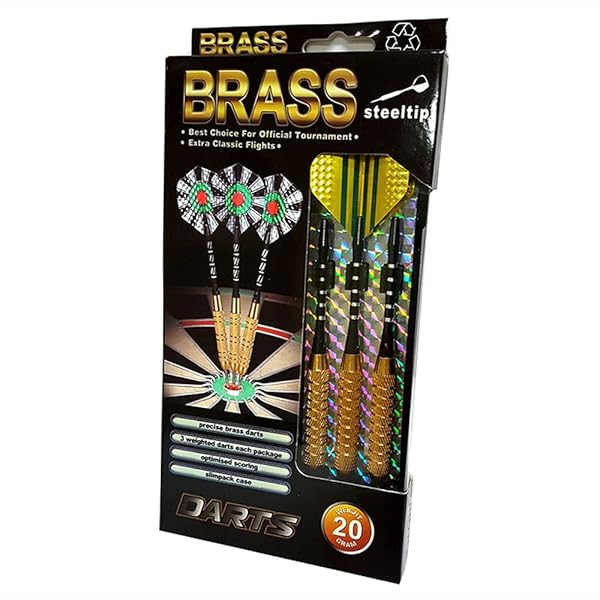 Brass-Steel-Tip-20gm-Dart-Set-B091FQZFSK