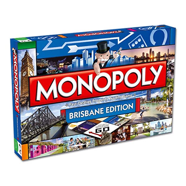 Brisbane Monopoly Board Game Rissamelt