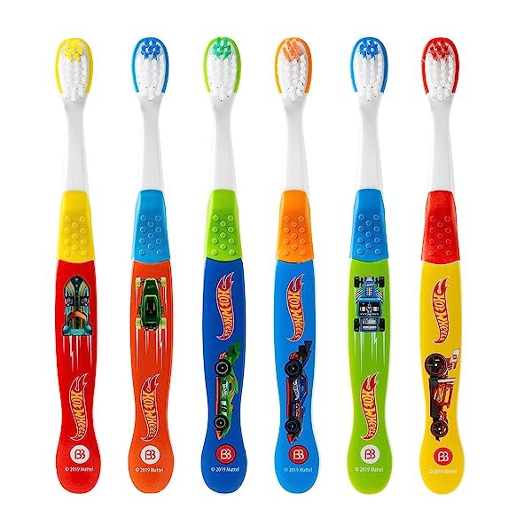 Brush-Buddies-Hot-Wheels-Toothbrush-for-Kids-Kids-Toothbrushes-Toothbrush-Pack-Soft-Bristle-Toothbrushes-for-Kids-To-B0895BHXQ2-2