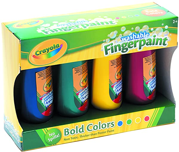 CRAYOLA-55-2005-Washable-Kids-Fingerpaints-Paint-Supplies-for-Kids-2-Years-3-Years-Non-Toxic-Pre-School-4-x-147ml-B0753PSVXD-2
