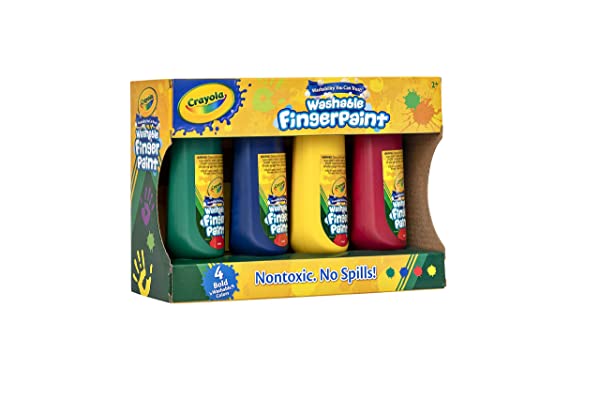 CRAYOLA-55-2005-Washable-Kids-Fingerpaints-Paint-Supplies-for-Kids-2-Years-3-Years-Non-Toxic-Pre-School-4-x-147ml-B0753PSVXD-3