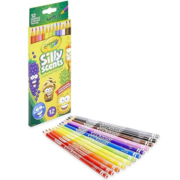 CRAYOLA-68-2112-Silly-Scents-Coloured-Pencils-12-Colours-Scented-Fun-03-x-35-x-84-inches-B07BXTJTTF-2