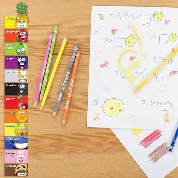 CRAYOLA-68-2112-Silly-Scents-Coloured-Pencils-12-Colours-Scented-Fun-03-x-35-x-84-inches-B07BXTJTTF-3