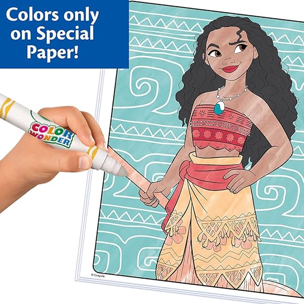 CRAYOLA-Mess-Free-Color-Wonder-Colouring-Pages-Markers-Disney-Princess-Includes-18-Pages-of-Princesses-and-Scenes-wi-B07N3FYLCL-3
