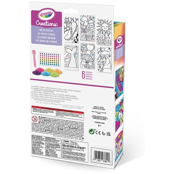 CRAYOLAMulti04-1175-Creations-Sand-Art-Poster-Kit-Create-and-Design-with-Sand-Bright-Colours-Fun-Activity-for-Kids-B08NXF5YFK-2