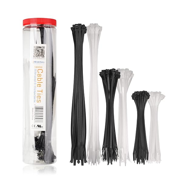 Cable-Matters-200-Pack-Cable-Ties-152030cm-Indoor-and-Outdoor-B00L2LGMO4