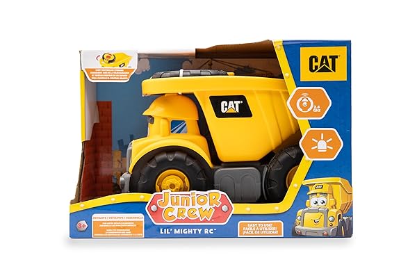 Cat-Junior-RC-Crew-Lil-Mighty-Dump-Truck-Toy-B07TGTWQZG-4