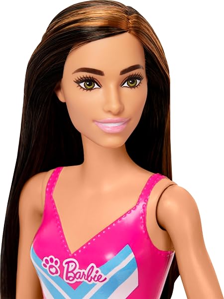 Cheerleader-Barbie-in-Uniform-With-Pom-Pom-Flag-and-Puppy-Mascot-B0CPHDKQBW-2