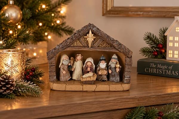 Christmas-7-Piece-Nativity-Set-with-Stable-24x95x185cm-Polyresin-Jesus-B0HMLT7FXV-2