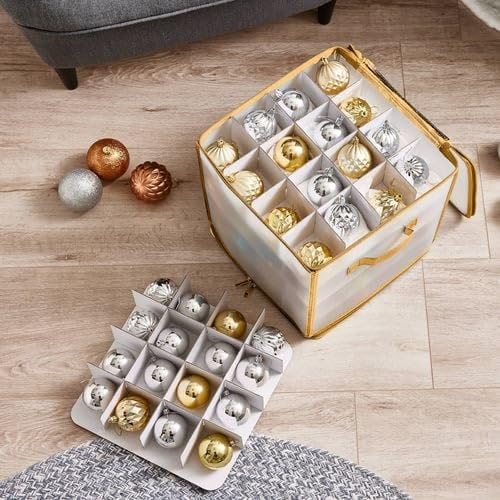 Christmas-Baubles-Clear-PVC-Storage-Box-with-dividers-64-baubles-30-x-30-x-30-cm-securely-store-xmas-ornaments-in-st-B0DPQXLJP9-3