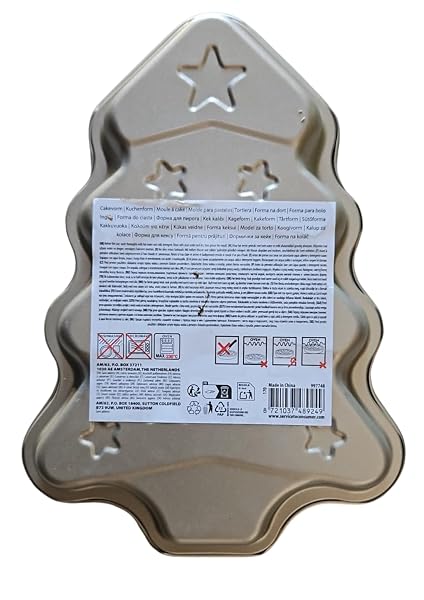 Christmas-Tree-Cake-Mould-Non-Stick-Iron-Steel-Champagne-Gold-27x18x4-cm-Hand-Wash-Only-for-Holiday-Baking-Dessert-B0G2SV1D6S-2
