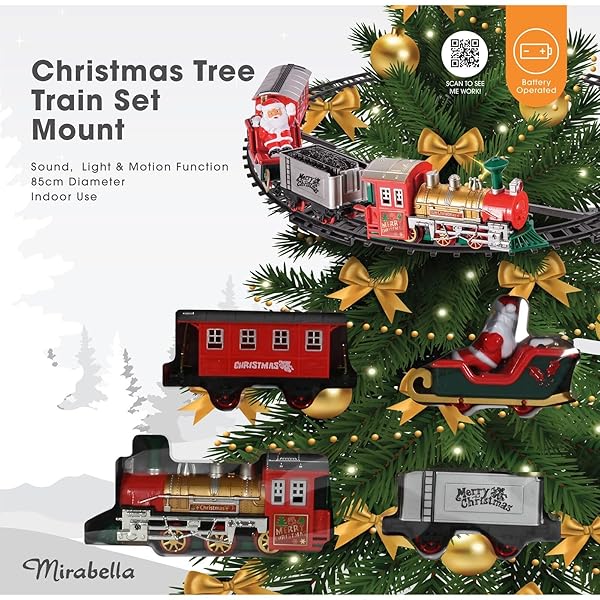 Christmas-Tree-Train-Set-Mount-85cm-Diameter-Sound-Motion-Indoor-Use-fit-existing-Trees-for-Decorations-Xmas-B0DN6NZ9PG