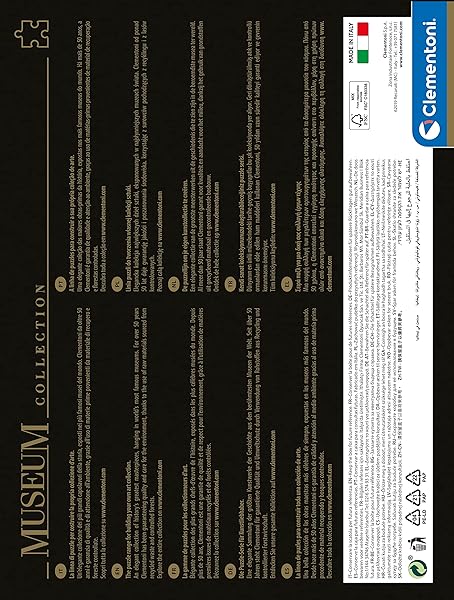 Clementoni-31413-Puzzle-Museum-Collection-Mona-Lisa-1000-Pieces-Jigsaw-Puzzle-1000-Pieces-Jigsaw-Puzzle-for-Adu-B0002LIEE6-3