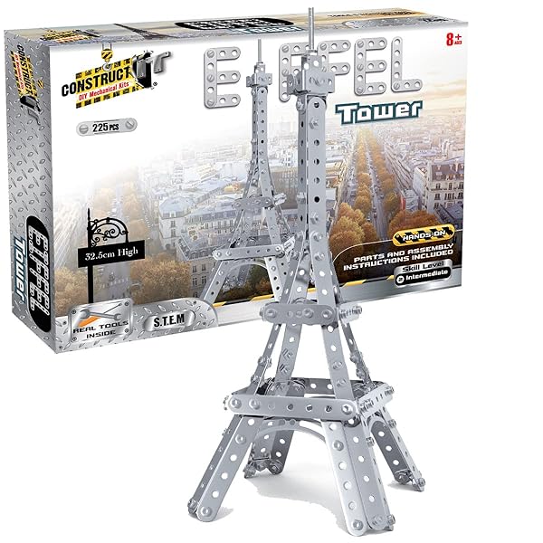 Construct-IT-Eiffel-Tower-225-Pieces-Paris-Monument-Construction-Set-STEM-Education-Toys-For-8-Year-Olds-Build-Yo-B09T5Z5936