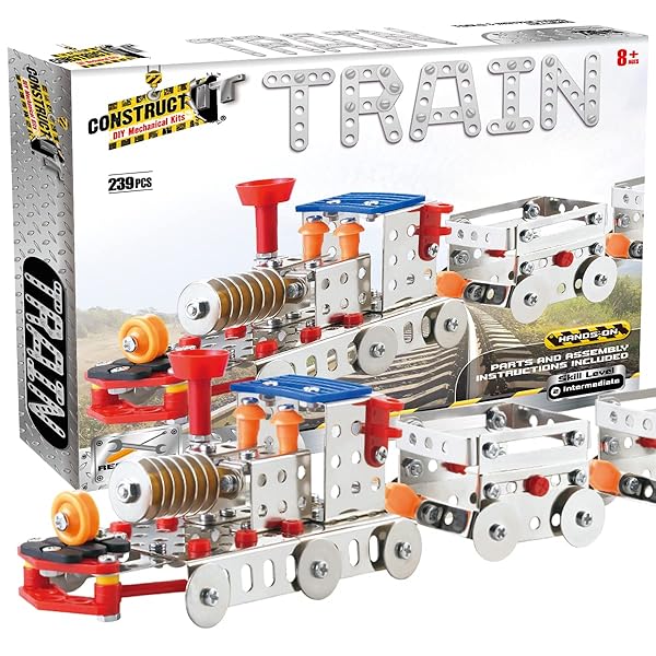 Construct-IT-Train-239-Piece-Train-Construction-Kit-STEM-Toys-for-8-Year-Olds-Build-Your-Own-Metal-Train-STEM-f-B07M5HYH57