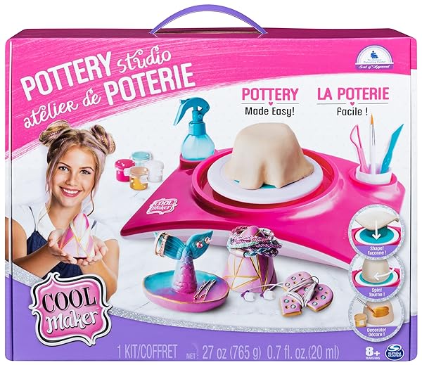 Cool-Maker-Pottery-Studio-Clay-Pottery-Wheel-Craft-Kit-for-Kids-Age-6-and-Up-Edition-May-Vary-B019K8WM4O